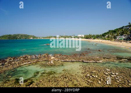 Sri Lanka, Mirissa beach Stockfoto
