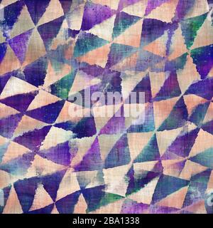 Farbtuchmuster mit Tinte zum Anbluten von Gewebetexturmuster Stockfoto