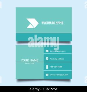 Vorlage für Visitenkarten im Gesundheitswesen Stock Vektor