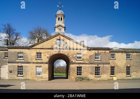 Großbritannien, West Yorkshire, Wakefield, die ehemaligen Ställe bei Nostell Priory Stockfoto