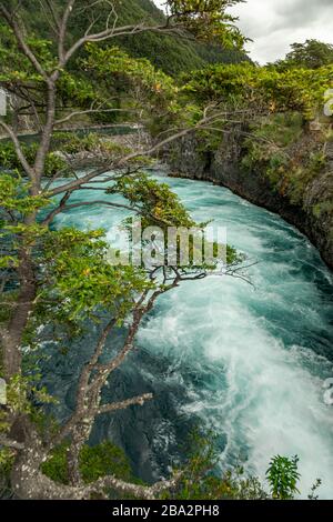 Petrohue Rapids Stockfoto