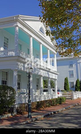 Kapitän Morse House, N Water St, Edgartown, Martha's Vineyard, Massachusetts, USA Stockfoto