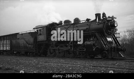 Canadian National Railway Engine 2691 im Jahr 1953 Stockfoto