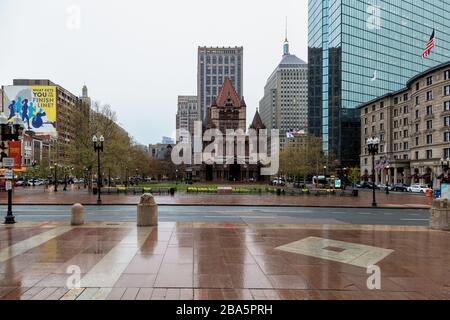 Ein Nachmittag des Springtime in Boston, Massachusetts Stockfoto