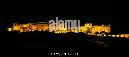 Amber Fort in Jaipur, Rajasthan, Indien Stockfoto