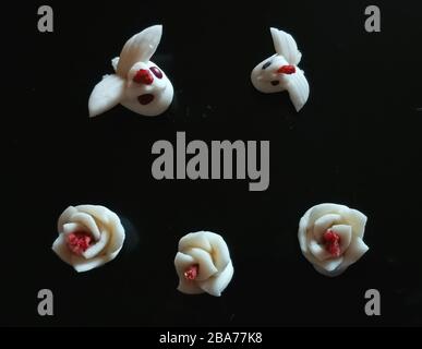 Peking, Peking, China. März 2020. Im frühen Frühjahr macht eine Vielzahl von handgemachten Köstlichkeiten in Tierform Spaß und schmückt. Kredit: SIPA Asia/ZUMA Wire/Alamy Live News Stockfoto