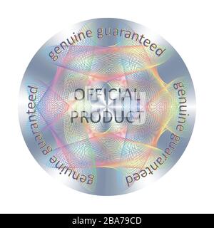 Vektorelement für die Produktqualitätsgarantie Stock Vektor