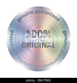 Hologramm rund1 Stock Vektor