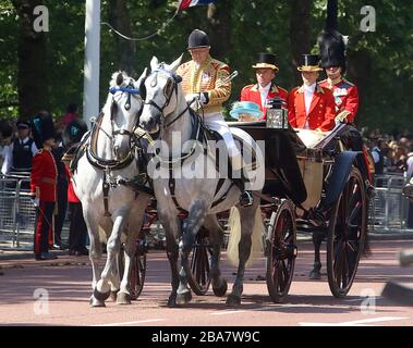 09. Juni 2018 - London, England, Großbritannien - Trooping of the Color 2018 Photo Shows: Stockfoto