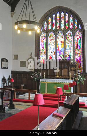 Church of St Mary's & All Saints, Conwy, Wales Stockfoto