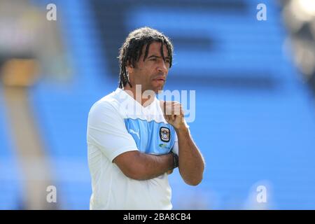 Richard Shaw, Assistenzmanager von Coventry City Stockfoto