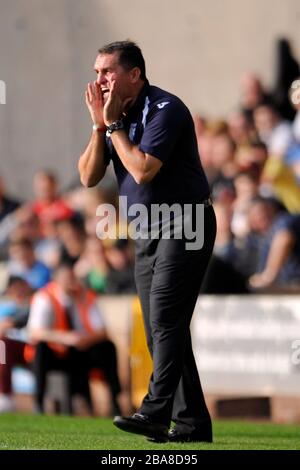 Martin allen, Gillingham-Manager Stockfoto