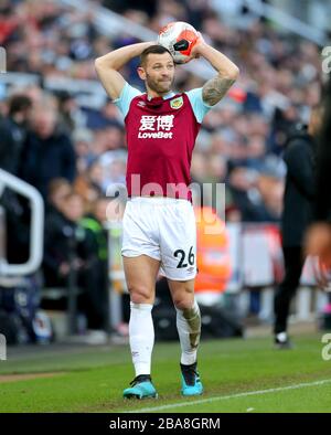 Burnley ist Phil Bardsley in Aktion Stockfoto