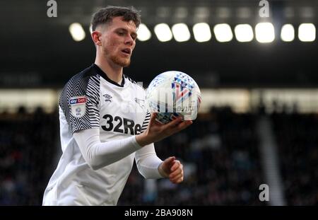 Max Bird von Derby County Stockfoto