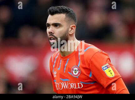 Brentford Torwart David Raya Martin Stockfoto