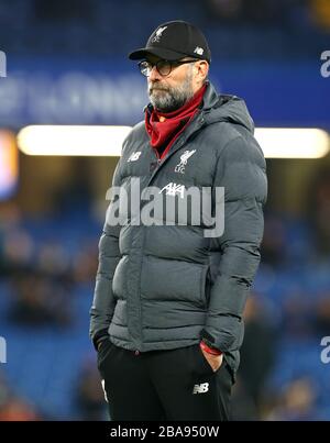 Liverpools Trainer Jürgen Klopp Stockfoto