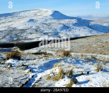 Ventilator Fawr aus Mais Du, Brecon Beacons National Park, Powys, Wales. Stockfoto