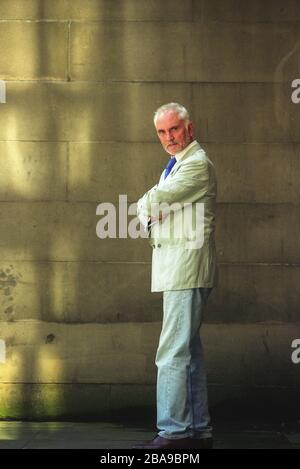 Terence Stamp, Schauspieler, auf dem Edinburgh International Film Festival, Edinburgh, Schottland, Großbritannien, August 2002. Stockfoto