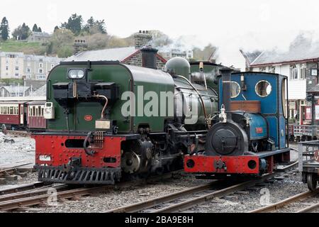 Die Ffestiniog and Welsh Highland Railways Stockfoto