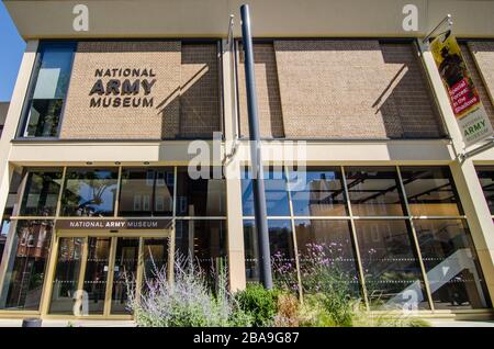 LONDON - das National Army Museum in Chelsea, das zentrale Museum der British Army Stockfoto