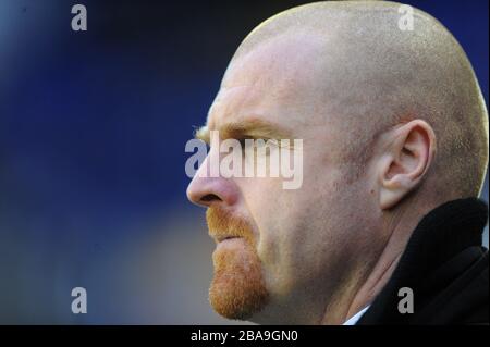 Burnleys Manager Sean Dyche Stockfoto