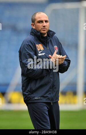 Charllton Athletic Erster Team-Coach Damian Matthew Stockfoto