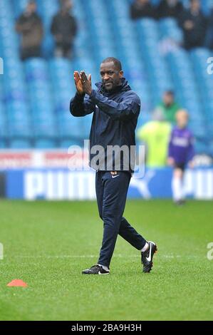 Charton Athletic Manager Chris Powell Stockfoto