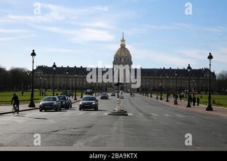 Les Invalides, Paris, Ile de France, Frankreich Stockfoto