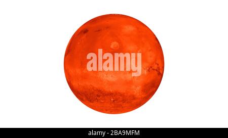 Mars - hochauflösender, hochwertiger Solarsystemplanet. Dieses Bildelement wurde von NASA.mars Planet eingerichtet Stockfoto