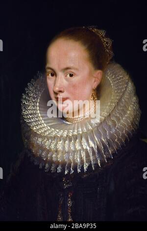 Porträt von Antonia Canis 1624 Cornelis De Vos 1584 - 1651, Niederländisch, Niederlande, Flämisch, Stockfoto