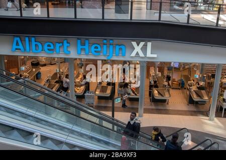 Albert Heijn Im Einkaufszentrum Diemen Niederlande 2020 Stockfoto