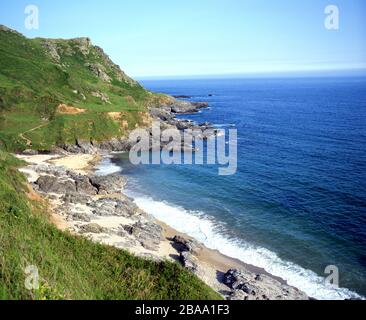 Great Mattiscombe Sands, Startpunkt, South Hams, South Devon. Stockfoto