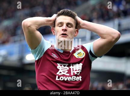 Burnley ist Ashley Westwood Stockfoto