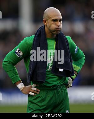 Tim Howard, Everton Torhüter Stockfoto
