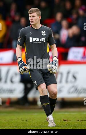 Kidderminster Harriers' will Mannion während des Spiels der National League North - Gruppe A - im Aggborough Stadium Stockfoto