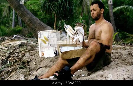 CAST AWAY 2000 20th Century Fox/DreamWorks Film mit Tom Hanks Stockfoto