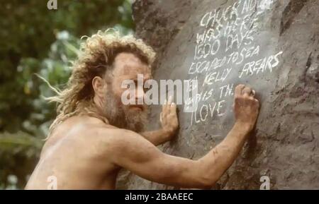 CAST AWAY 2000 20th Century Fox/DreamWorks Film mit Tom Hanks Stockfoto