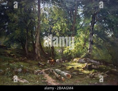 Iwan Schischkin - im Wald (1864) Stockfoto