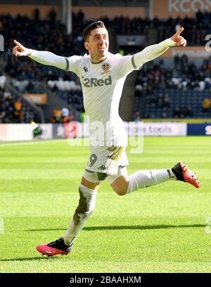 Pablo Hernández von Leeds United feiert das zweite Tor seiner Seite Stockfoto