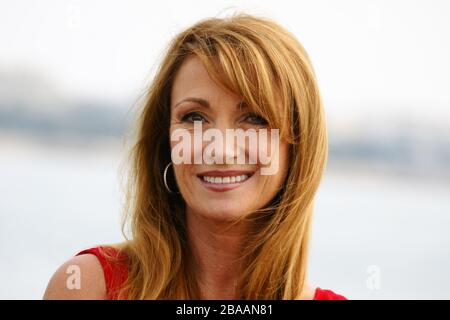 Cannes, Frankreich. Okt. 2008. Cannes, Frankreich - Oktober 2008: MIPCOM, der Markt für Unterhaltungsinhalte der Welt mit Jane Seymour, dem ehemaligen James Bond Girl, weltweite Nutzung Credit: Dpa/Alamy Live News Stockfoto