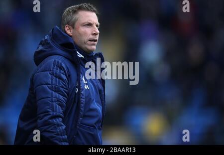 Cardiff City Manager Neil Harris Stockfoto