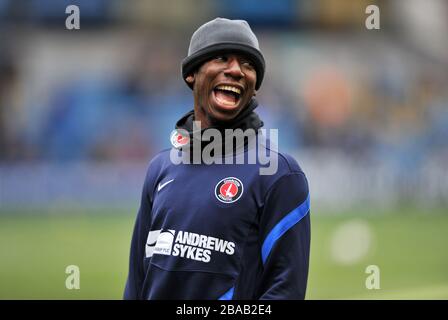 Bradley Wright-Phillips von Charlton Athletic während des Trainings Stockfoto