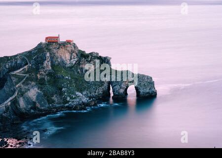 San Juan de Gaztelugatxe Baskenland Stockfoto