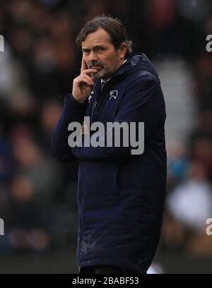 Derby County Manager Phillip Cocu Stockfoto