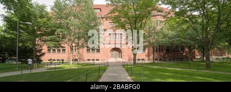 Gebäude an der Harvard University, Cambridge, Massachusetts, USA Stockfoto