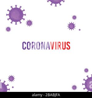 Hologramm des Coronavirus COVID-2019 auf blauem futuristischem Hintergrund. Tödlicher Virus-Typ 2019-nCoV. 3D-Modelle von Coronavirus-Bakterien. Vectektonische illust Stock Vektor