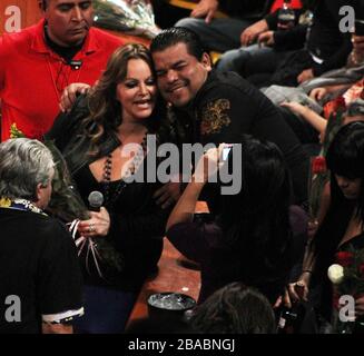 La dica Jenny Rivera la Diva de La Banda en El Palenque de Leon * Gto 21012.... 01/Feb/2012 *** Foto: Personal/NortePhoto*** Keine * Verkauf * * 3. * Stockfoto