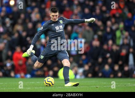 Burnley Torwart Nick Pope während der Premier League Spiel im Turf Moor, Burnley. Stockfoto