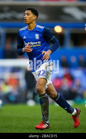Jude Bellingham von Birmingham während der Sky Bet Championship im St Andrew's Billion Trophy-Stadion Stockfoto