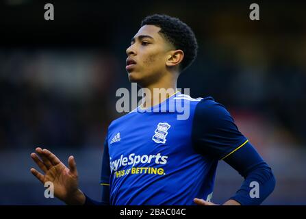 Jude Bellingham von Birmingham während der Sky Bet Championship im St Andrew's Billion Trophy-Stadion Stockfoto